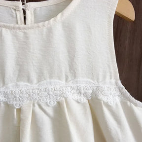 Vestido Isabela – Modelo Casual com Pregas para Meninas