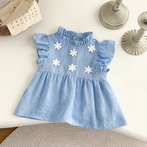 Vestido Bebê Margarida – Pétala