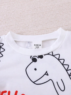 Conjunto Infantil “Dino Vibes” – 2 Peças
