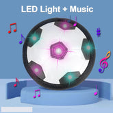 Bola de Futebol Flutuante com LED e Música – Brinquedo Esportivo Infantil para Jogar em Casa e ao Ar Livre