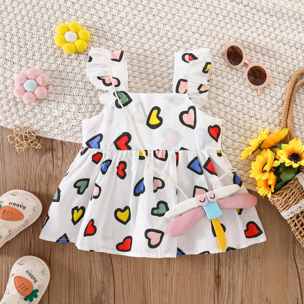 Vestido Bebê Corações – Sweet Love