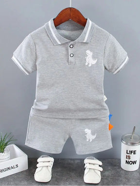 Conjunto Infantil Lucas Dino Polo