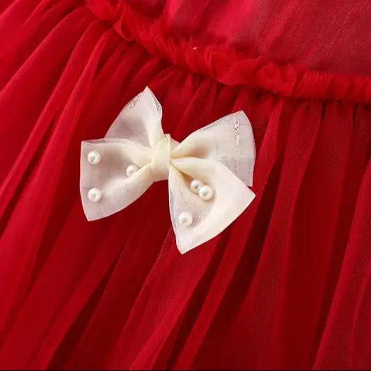 Vestido Princesa de Renda – Laço de Verão