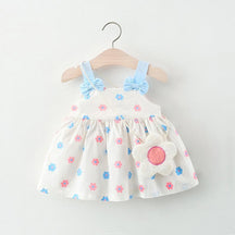 Vestido Infantil Laço 3D – Doçura