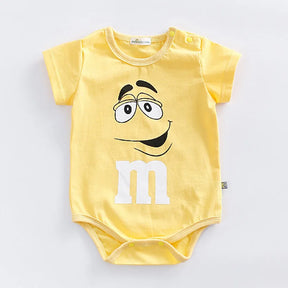 Macacão Noah – Body Curto de Algodão Leve para Bebês de 3 a 24 Meses
