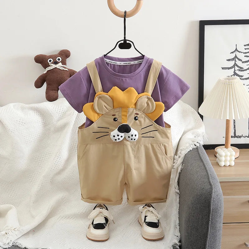 Conjunto Infantil “Leãozinho” – 2 Peças