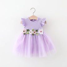 Vestido Floral Mesh – Aurora