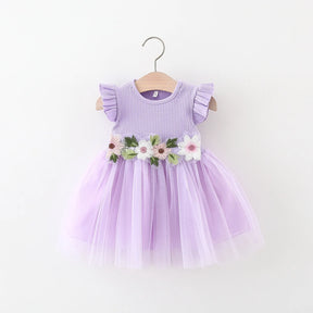 Vestido Floral Mesh – Aurora