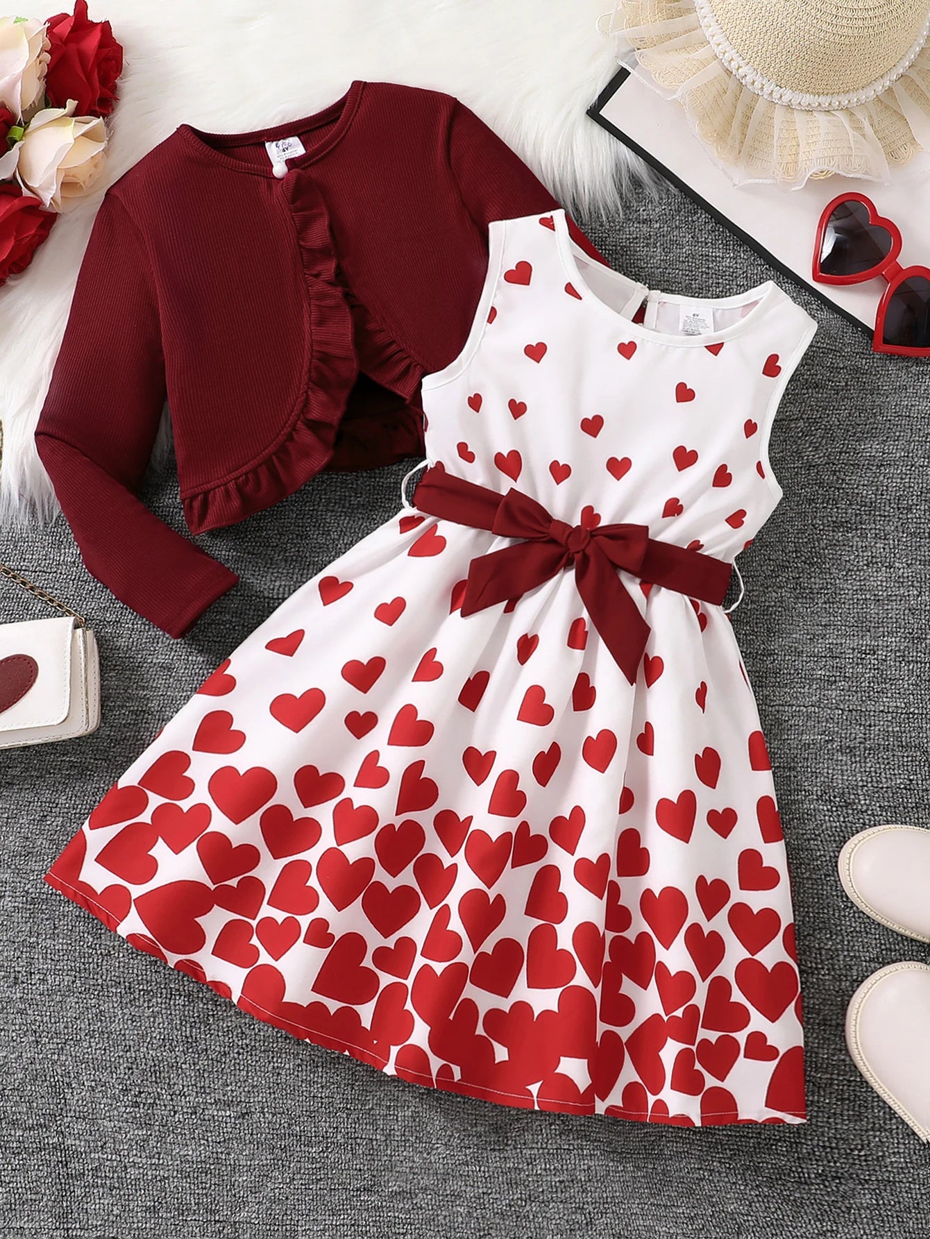 Conjunto Floral Outono – Rosé