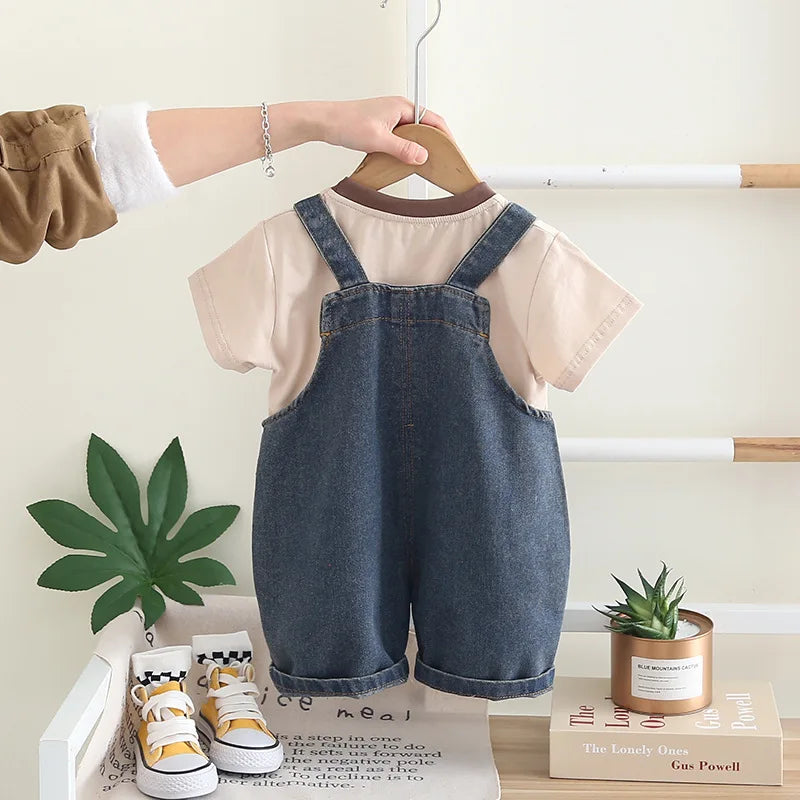 Conjunto Infantil Verão Arco-Íris – 2 Peças