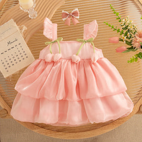 Vestido Bebê Princesa Chiffon – Lara