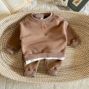 Conjunto Infantil “Mila Ursa” – Moletom Inverno 2 Peças