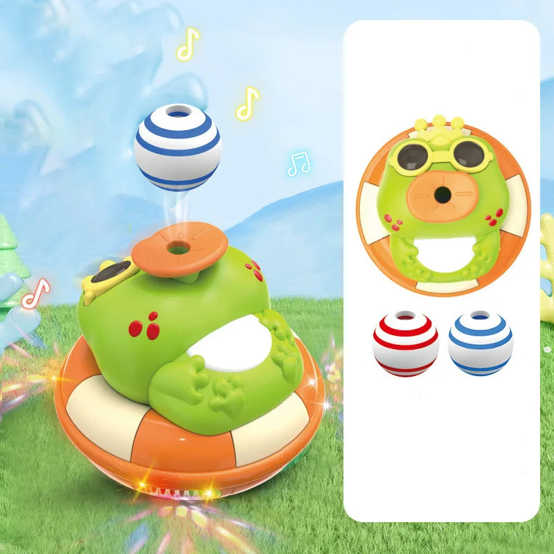 Brinquedo Montessori de Soprar Bola – Animal Divertido com Bola Flutuante para Equilíbrio e Coordenação Infantil