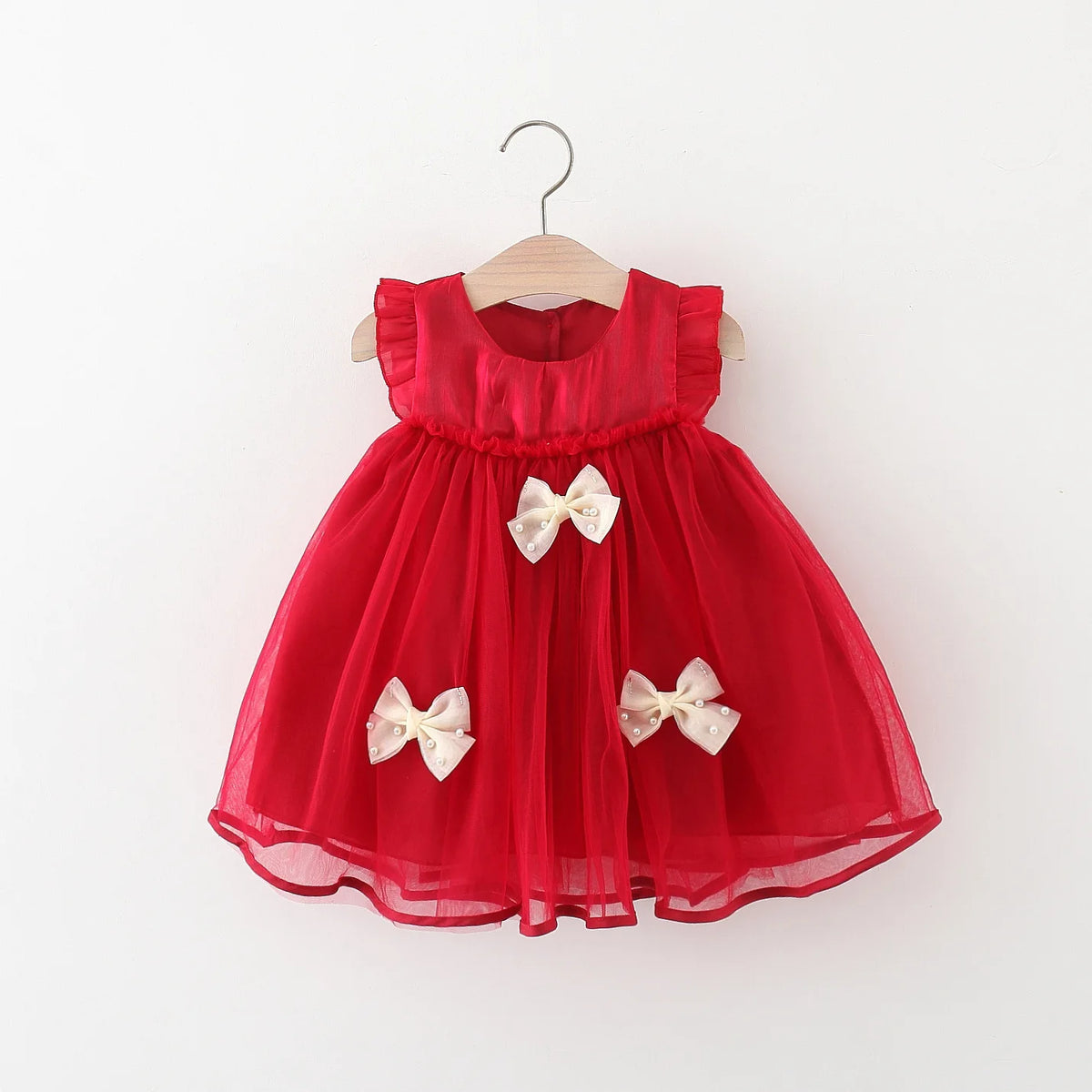 Vestido Princesa de Renda – Laço de Verão