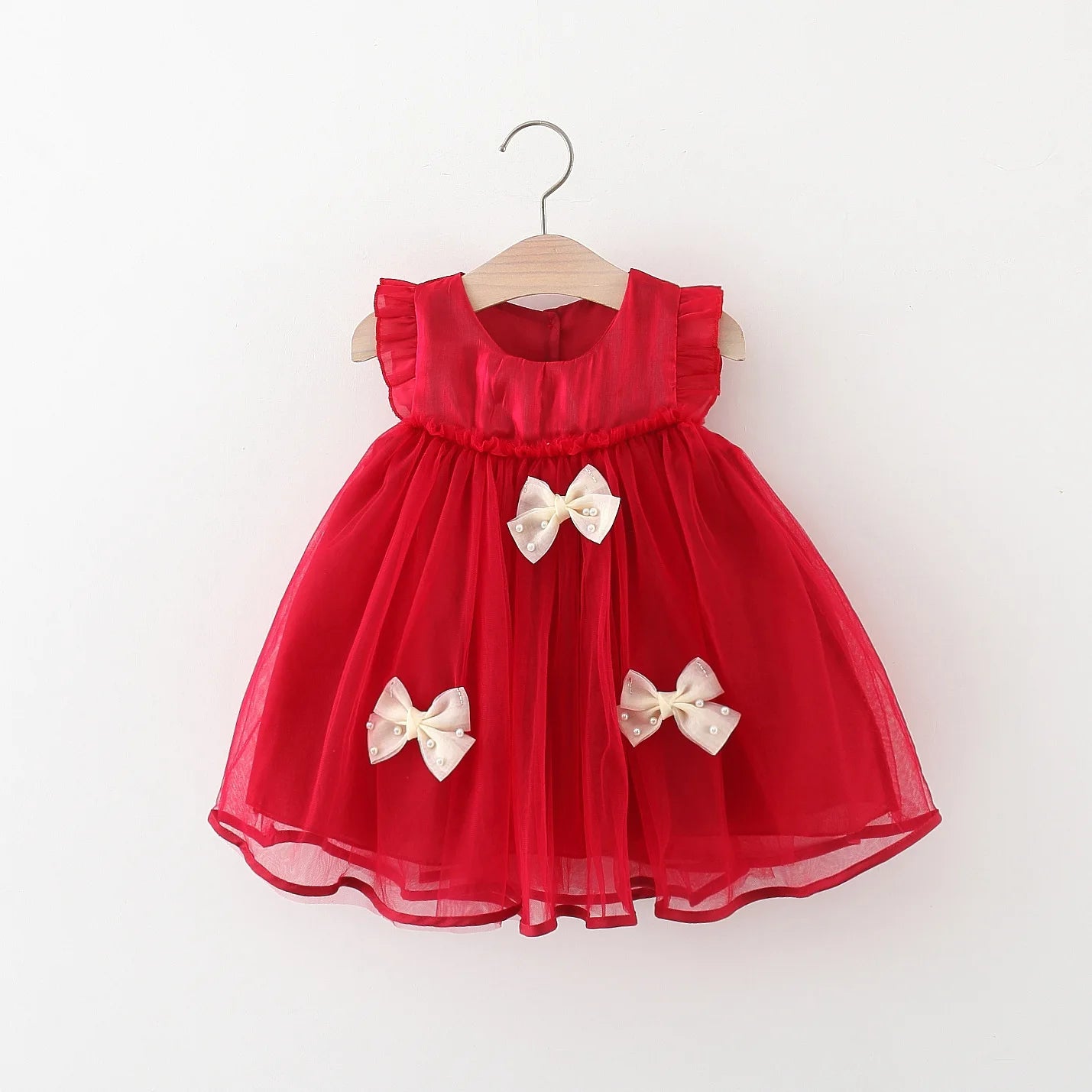 Vestido Princesa de Renda – Laço de Verão