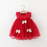 Vestido Princesa de Renda – Laço de Verão