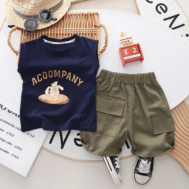 Conjunto Infantil Verão Theo – 2 Peças
