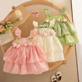 Vestido Bebê Princesa Chiffon – Lara