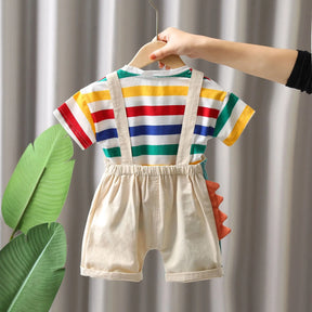 Conjunto Infantil “Dino Colorê”