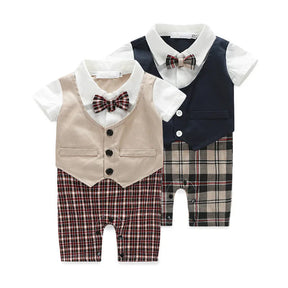Macacão Social Bebê – Gentleman