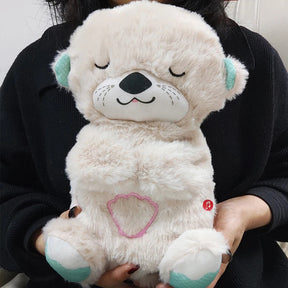 Urso de Pelúcia Que Respira - Baby Lontra