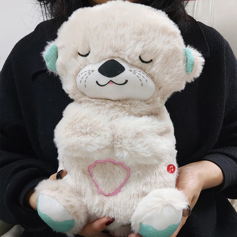 Urso de Pelúcia Que Respira - Baby Lontra