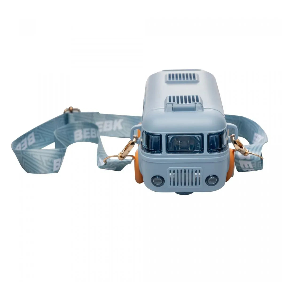 Garrafa Squeeze Infantil Ônibus Azul Wolff